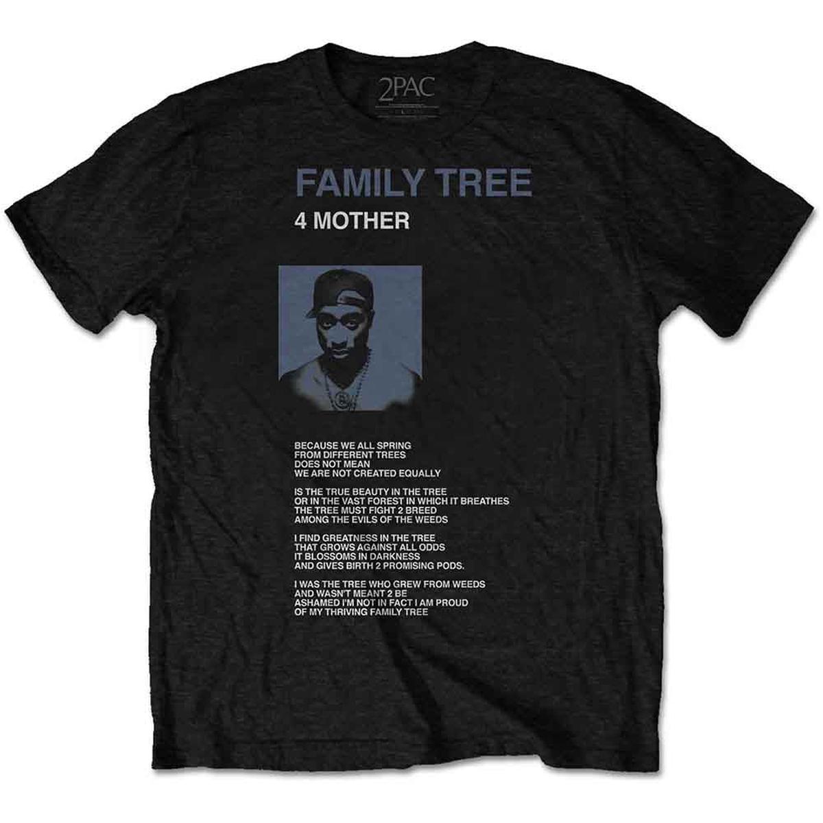 Tupac Family Tree - Black | M