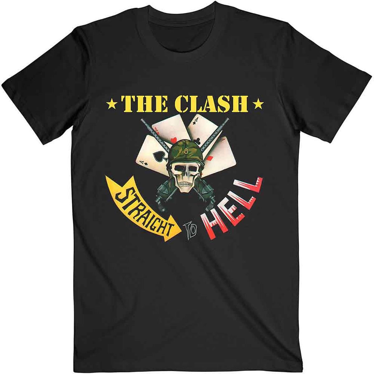 The Clash Straight To Hell Single - Black | S
