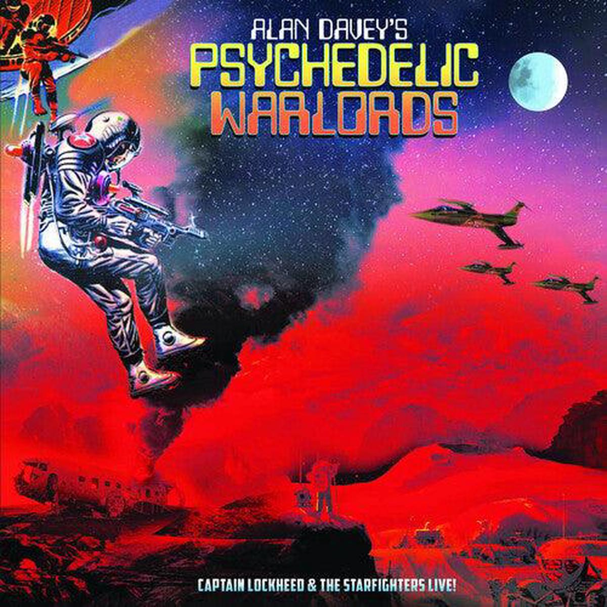 Alan Daveys Psychedelic Warlords- Captain Lockheed and the Starfighters Live! - Yellow