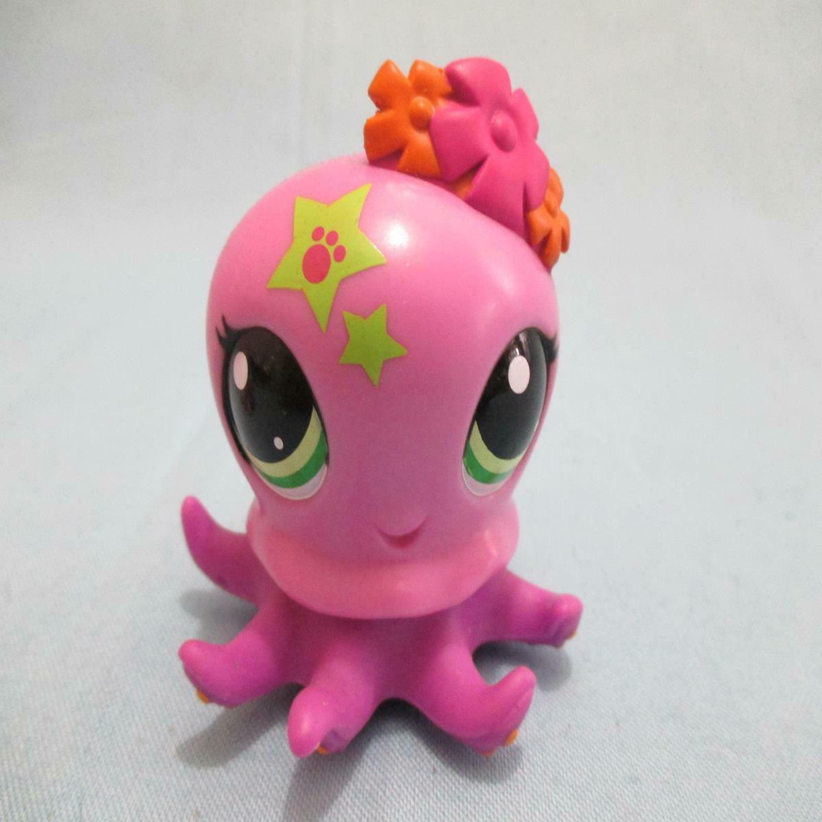 Littlest Pet Shop WALKABLES OCTOPUS 2715 with Batteries Authentic Exclusive Feb1ni