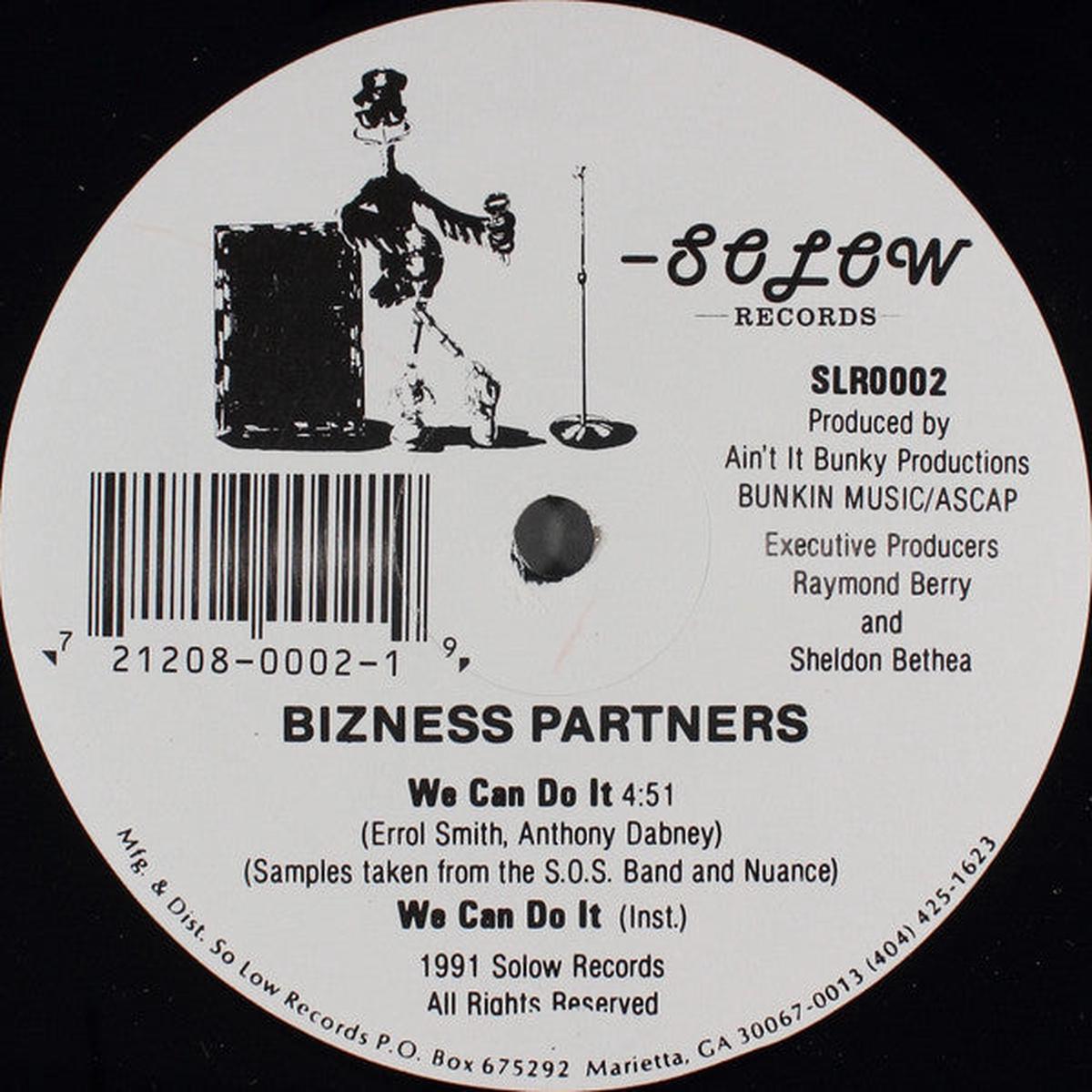 Bizness Partners - We Can Do It / So Smoove (12") (VG+)