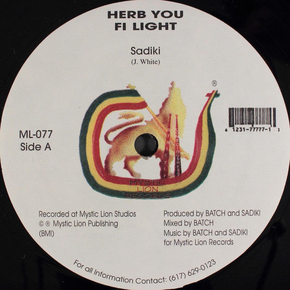 Sadiki - Herb You Fi Light (12") (M)