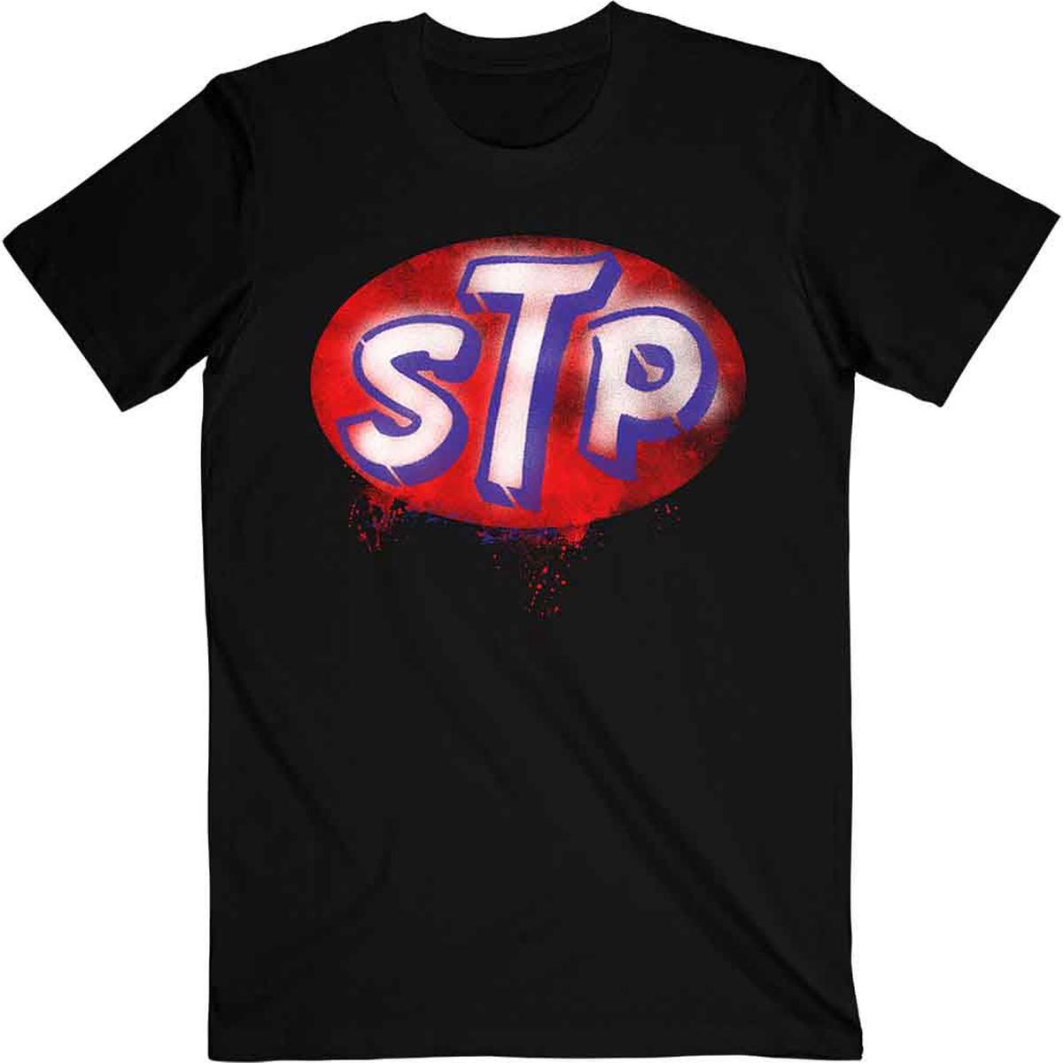 Stone Temple Pilots Red Logo - Black | 2XL