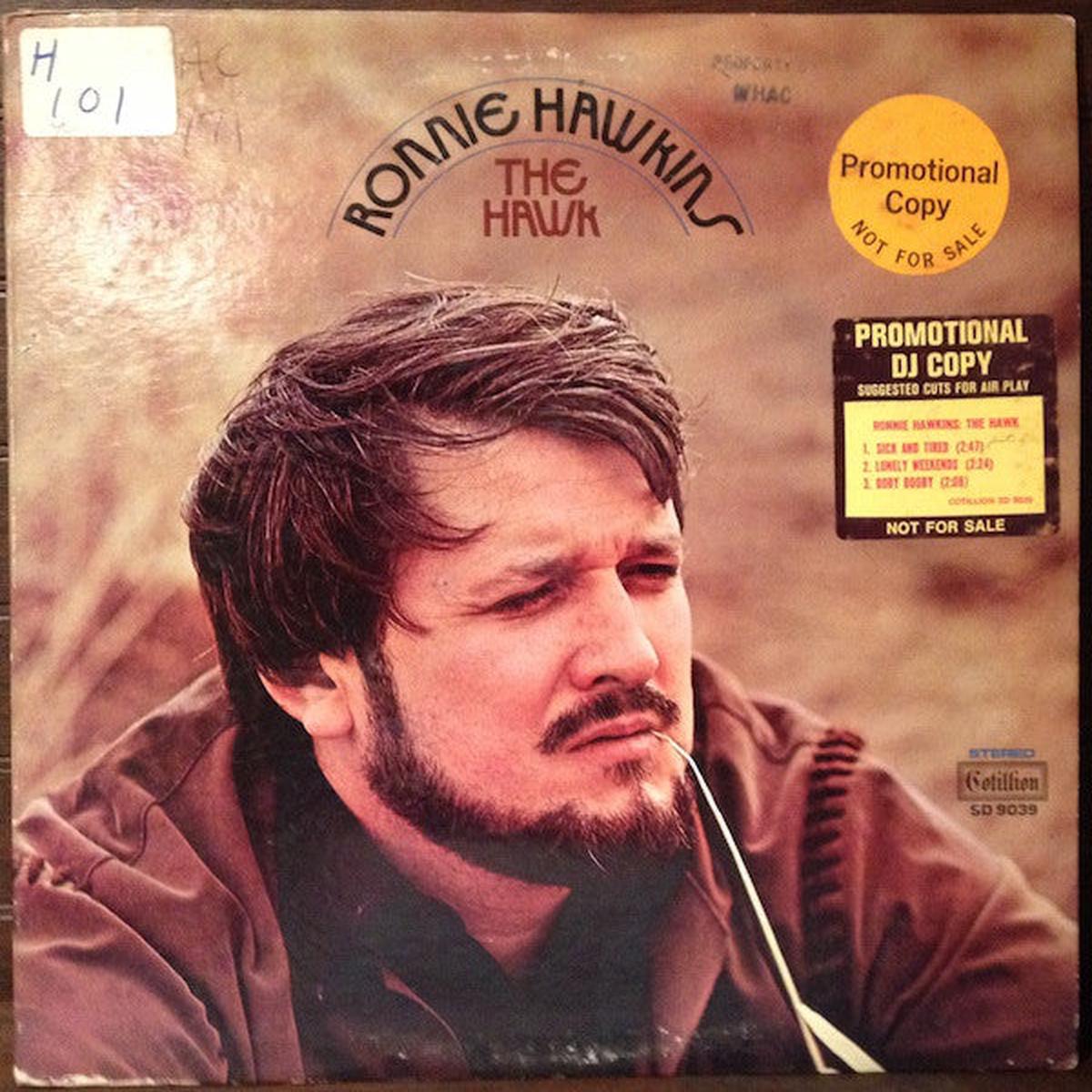 Ronnie Hawkins - The Hawk (LP, Album, Promo) (VG+)