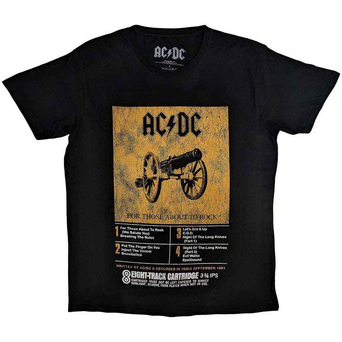 AC/DC 8 Track - Black | M