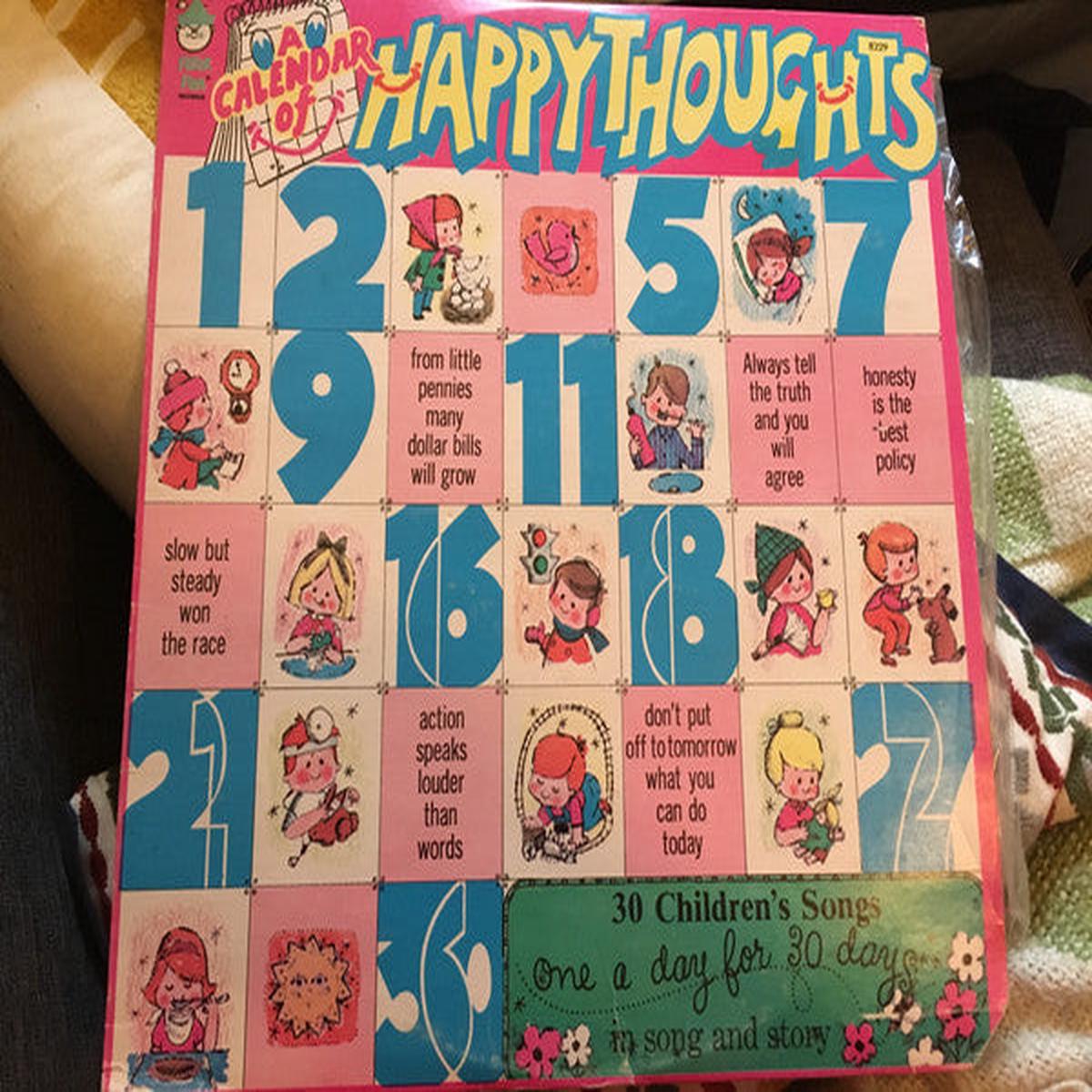 Selma Rich Brody - A Calendar Of Happy Thoughts (LP) (VG+)