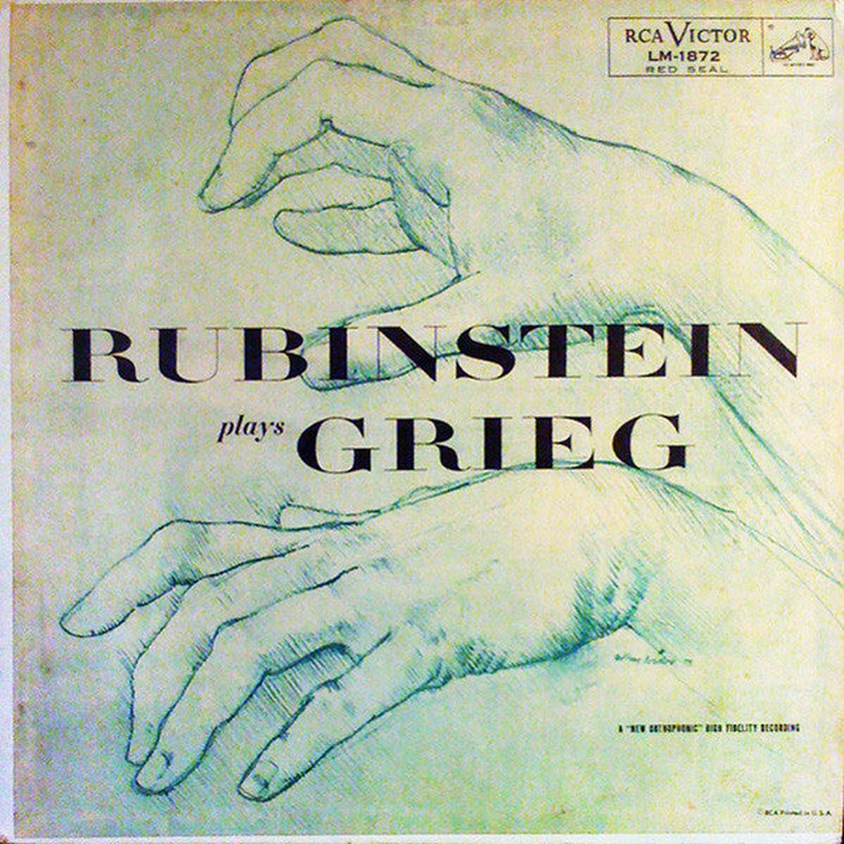 Rubinstein* / Grieg* - Rubinstein Plays Grieg (LP, Mono) (VG+)