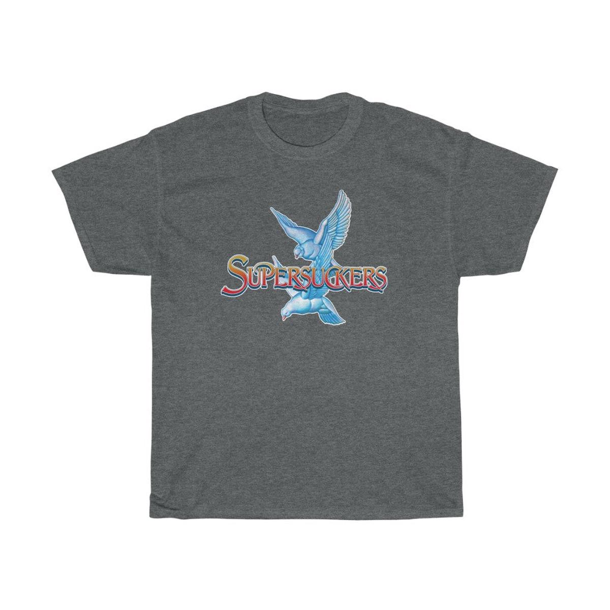 - THE FUCKING DOVES T-SHIRT - Dark Heather | XL