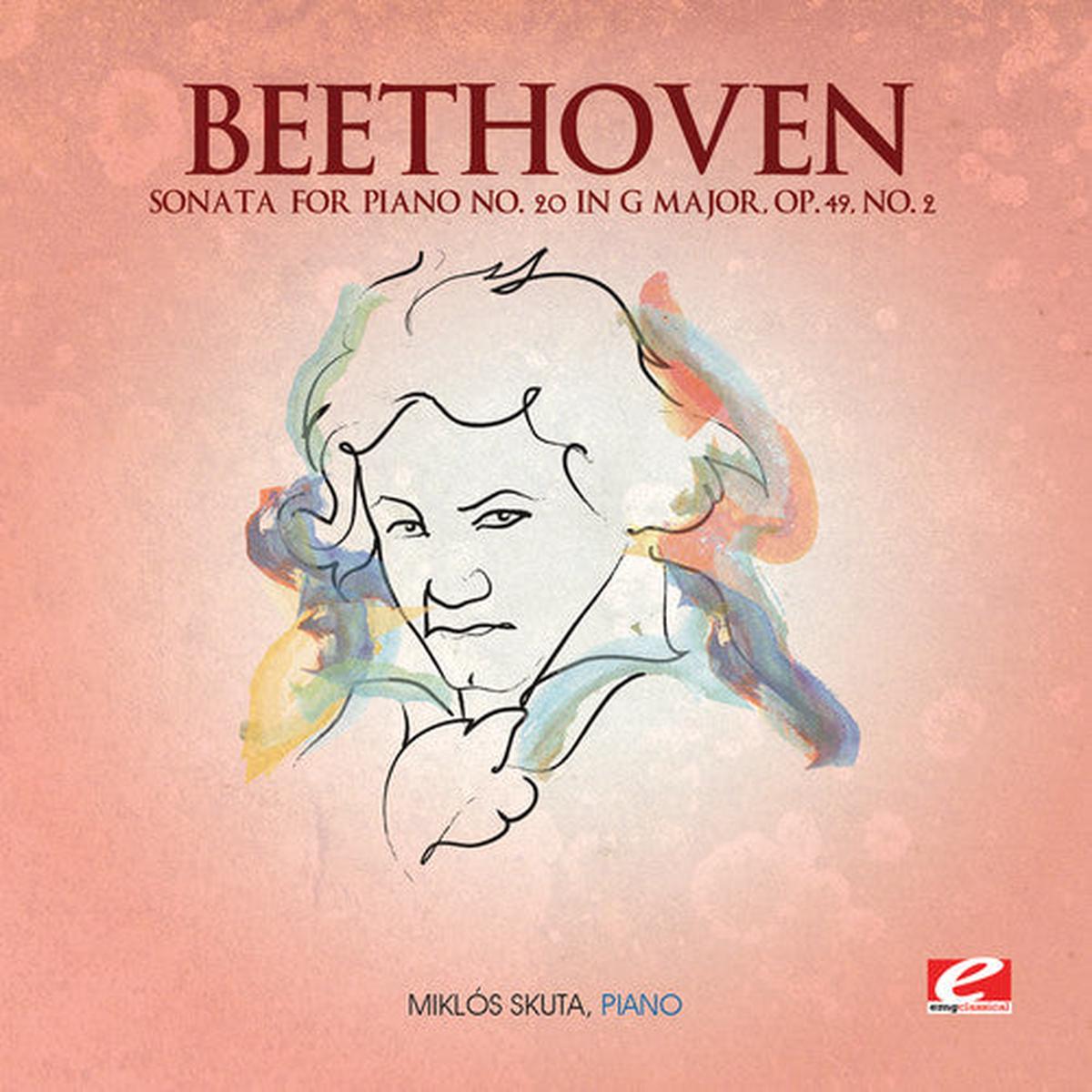 Beethoven- Sonata for Piano 20 in G Major (CD)