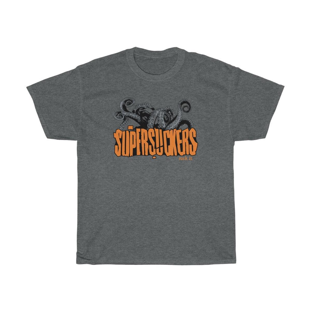 - SUCK IT Tentacles Design - Dark Heather | M