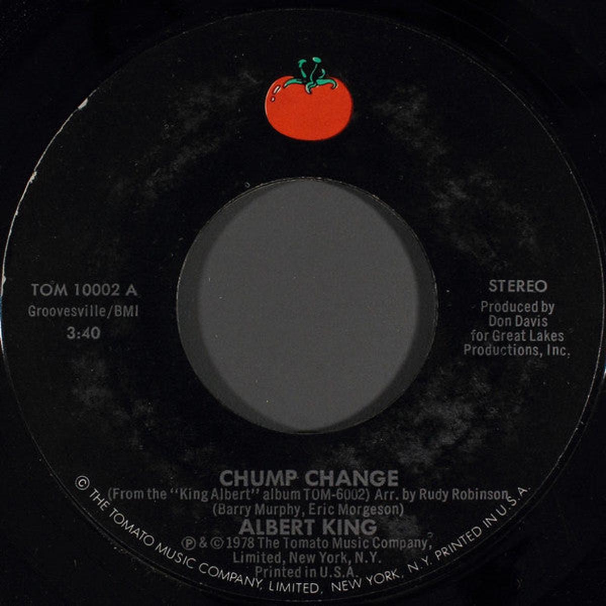 Albert King - Chump Change (7", Single) (VG+)