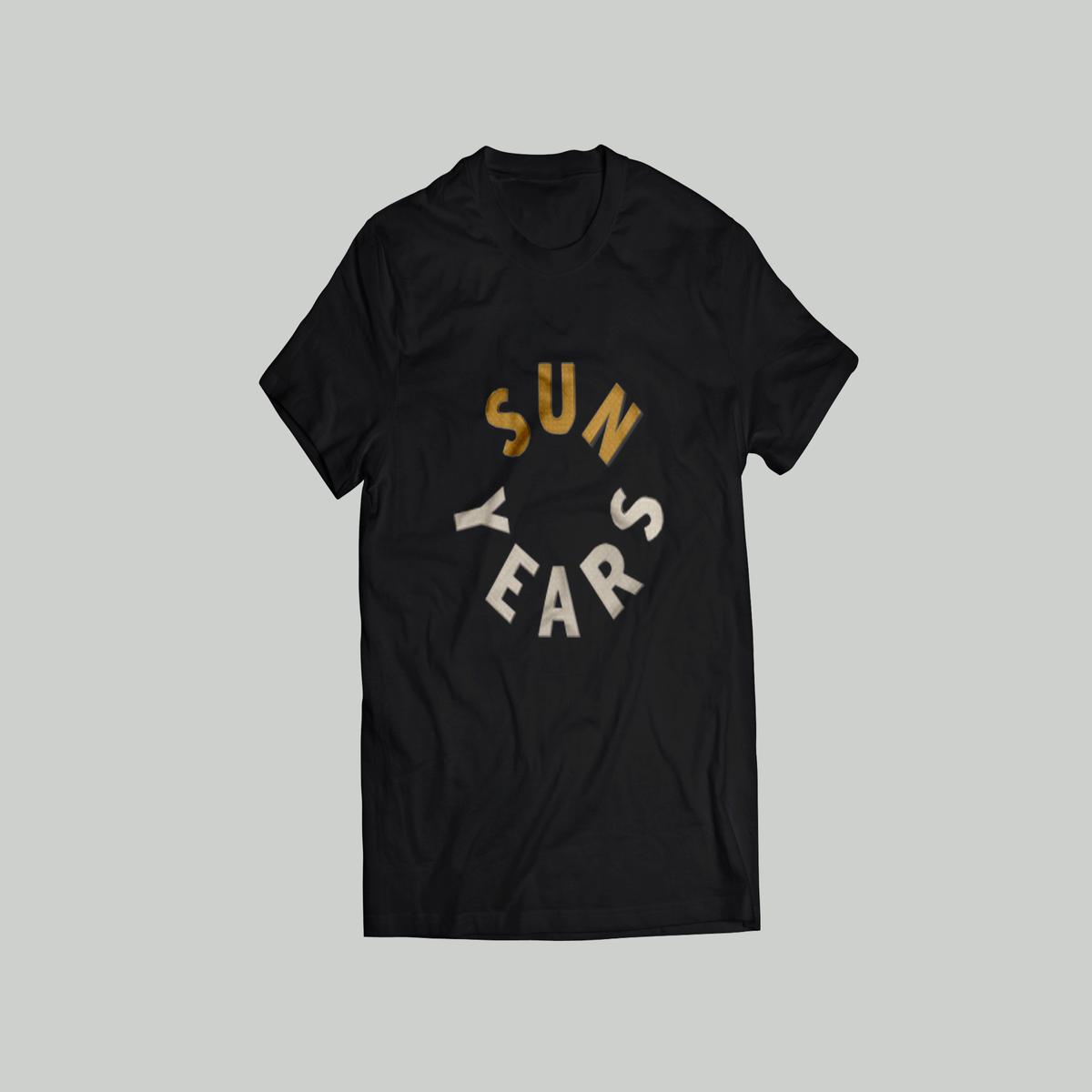 SUNYEARS - THE SONG FORLORN - BLACK T-SHIRT