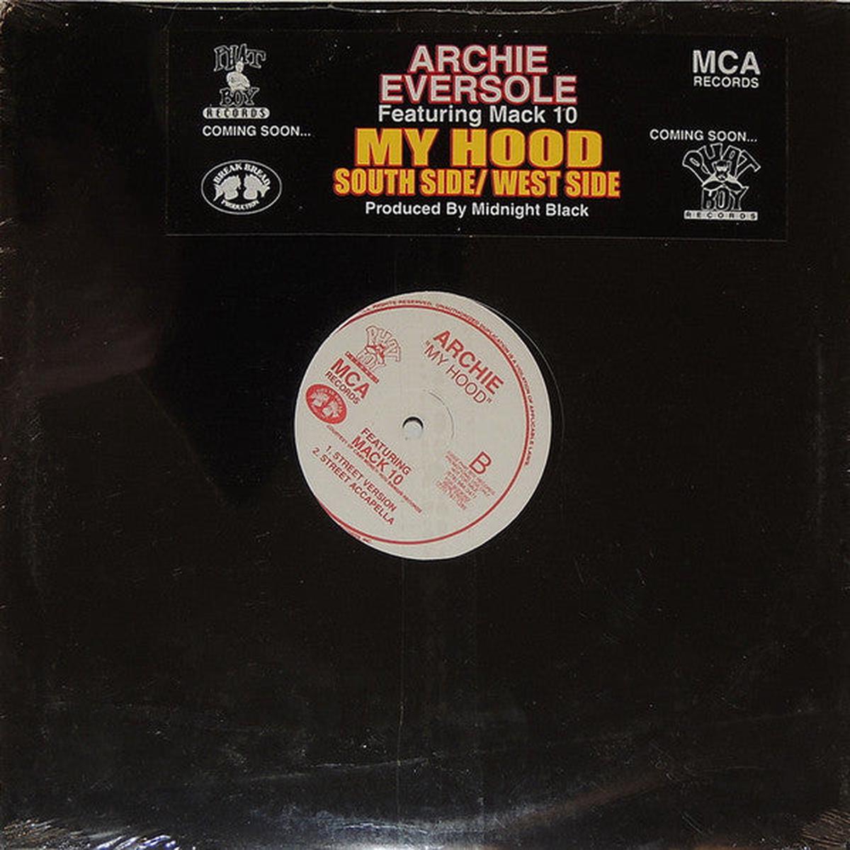 Archie Eversole - My Hood (12", Single) (M)