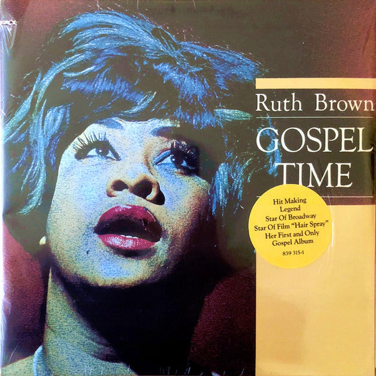 Ruth Brown - Gospel Time (LP, Album, RE, RM) (VG+)