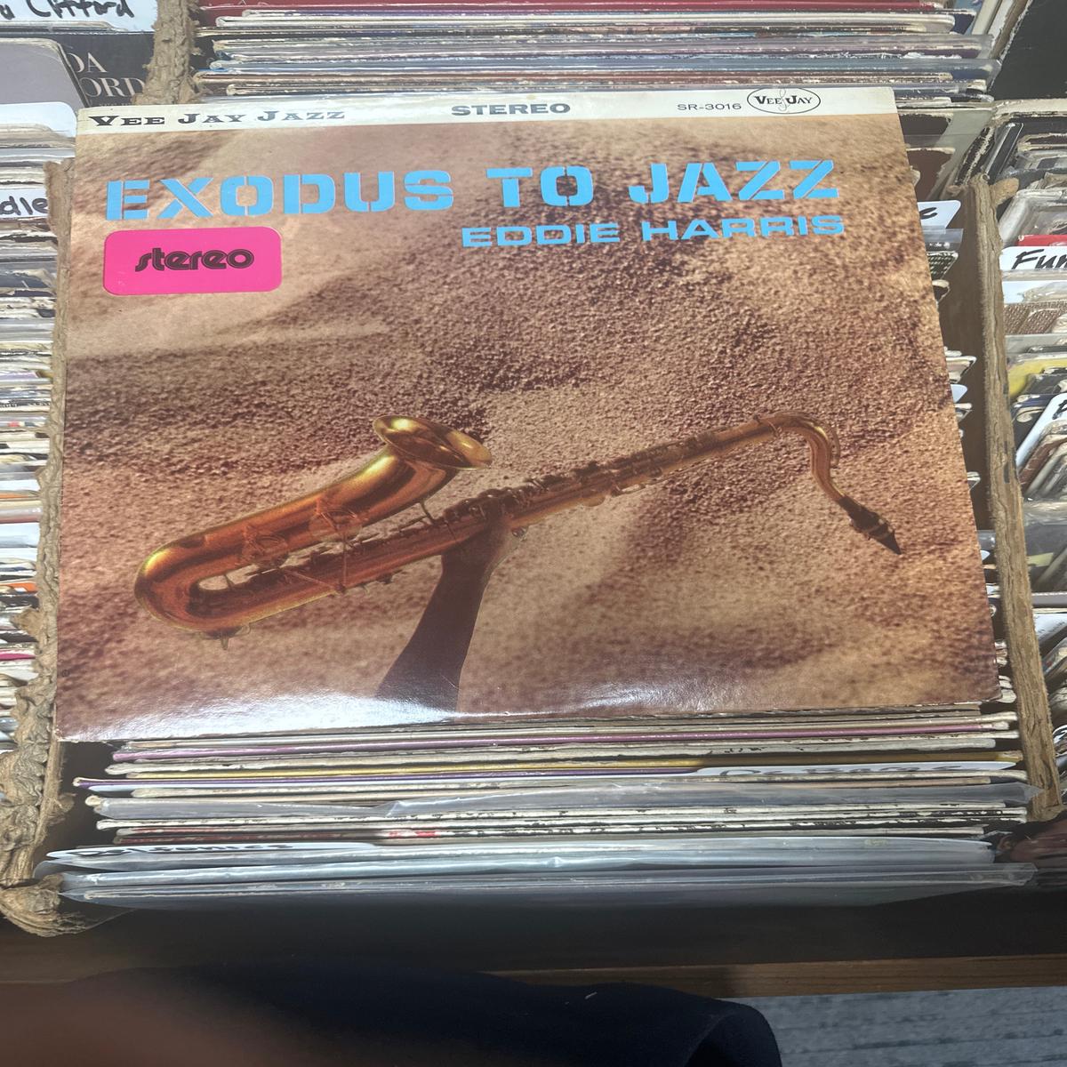 Eddie Harris  Exodus To Jazz Vinyl LP VJS 3016 VG+/VG+
