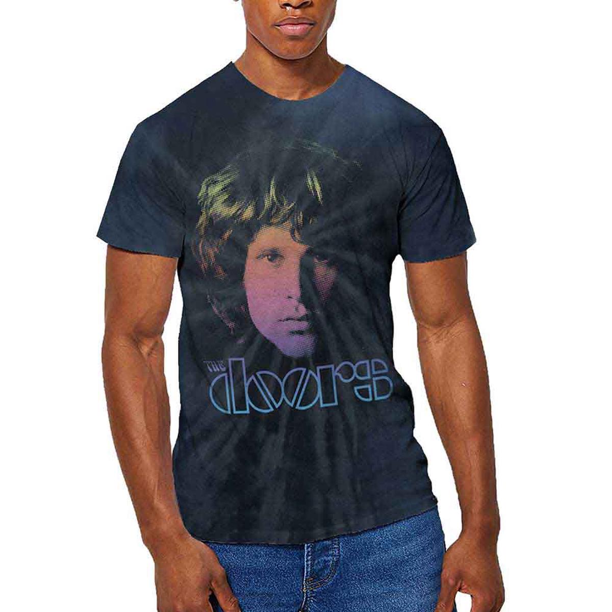 The Doors Jim Halftone Gradient - Blue | M