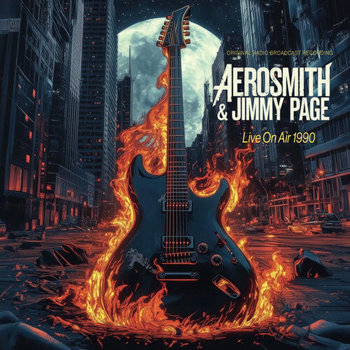 Aerosmith Jimmy Page- Live On Air 1990