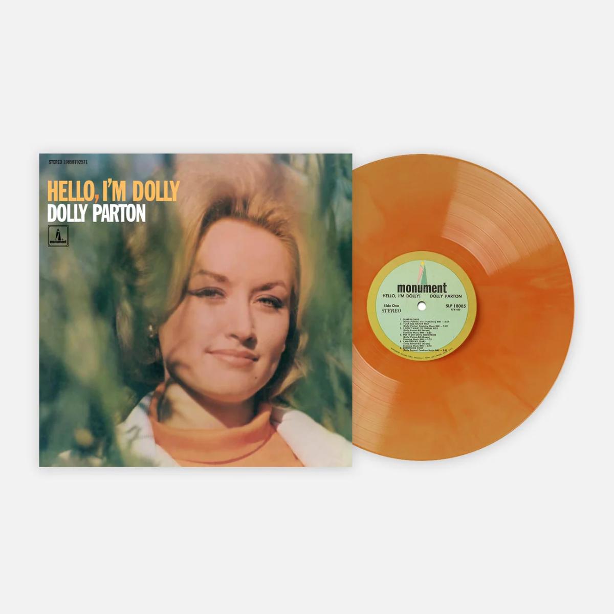 Dolly Parton - Hello, I'm Dolly (Limited Edition, "Flame Galaxy" Colored Vinyl) ((Vinyl)) - Default Title