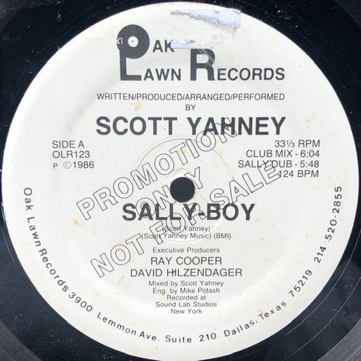 Scott Yahney - Sally-Boy (12", Promo) (NM or M-)